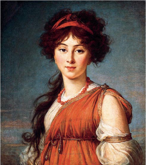 elisabeth vigee-lebrun Varvara Ivanovna Narishkine, nee Ladomirsky